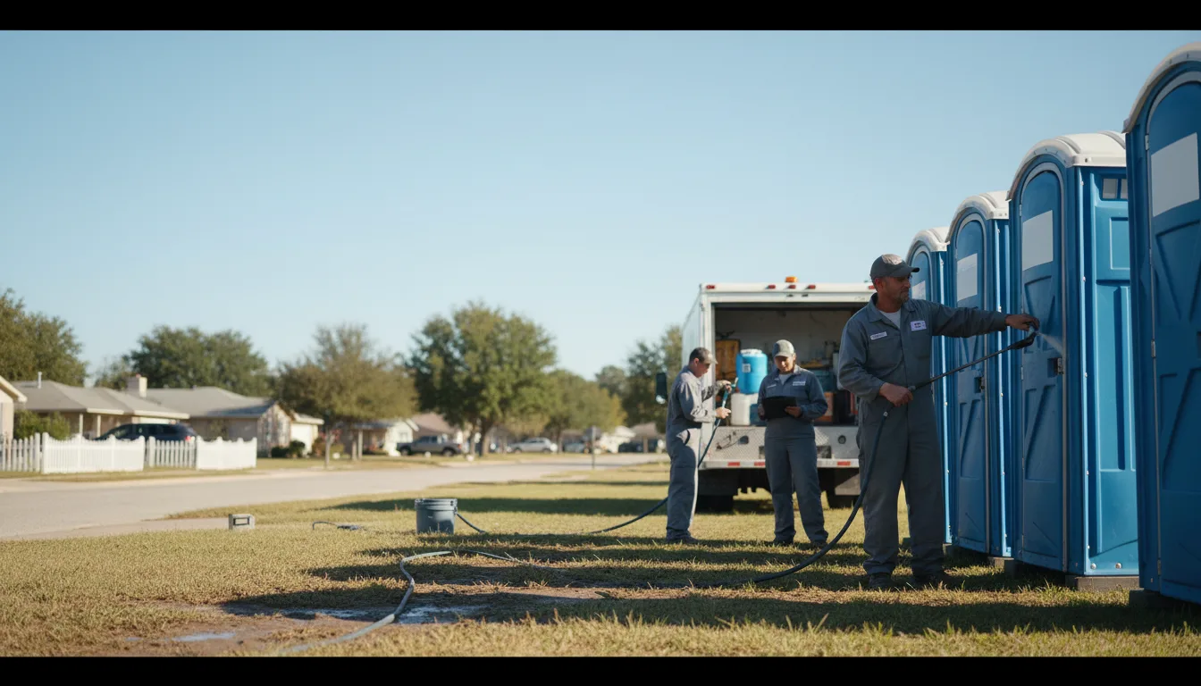 Long-Term Portable Toilet Rental in Union Springs, AL near me